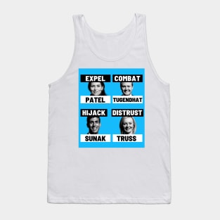 Political T-Shirts UK - Tory Leadership Contenders Tank Top